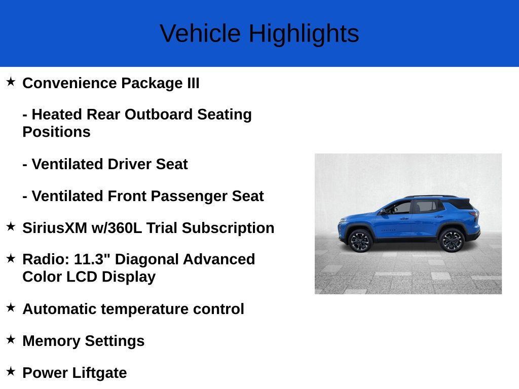 new 2026 Chevrolet Equinox car