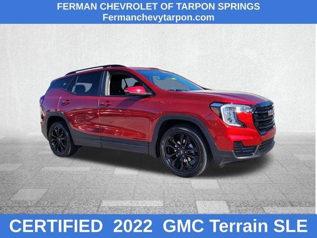 used 2022 GMC Terrain car, priced at $19,555