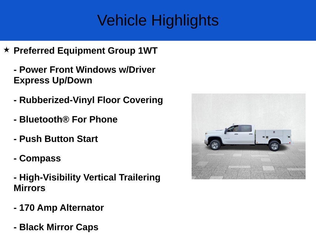 new 2024 Chevrolet Silverado 2500 car, priced at $58,979