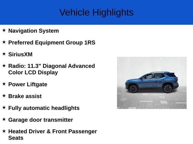 new 2025 Chevrolet Equinox car, priced at $31,095