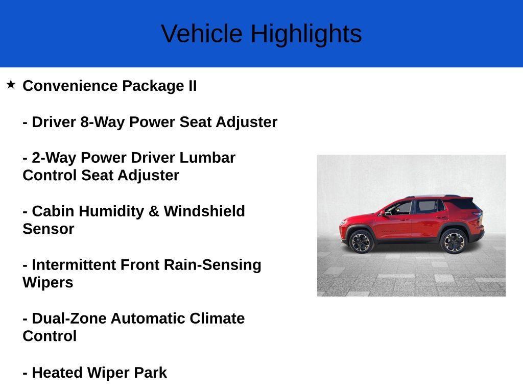 new 2026 Chevrolet Equinox car, priced at $35,205