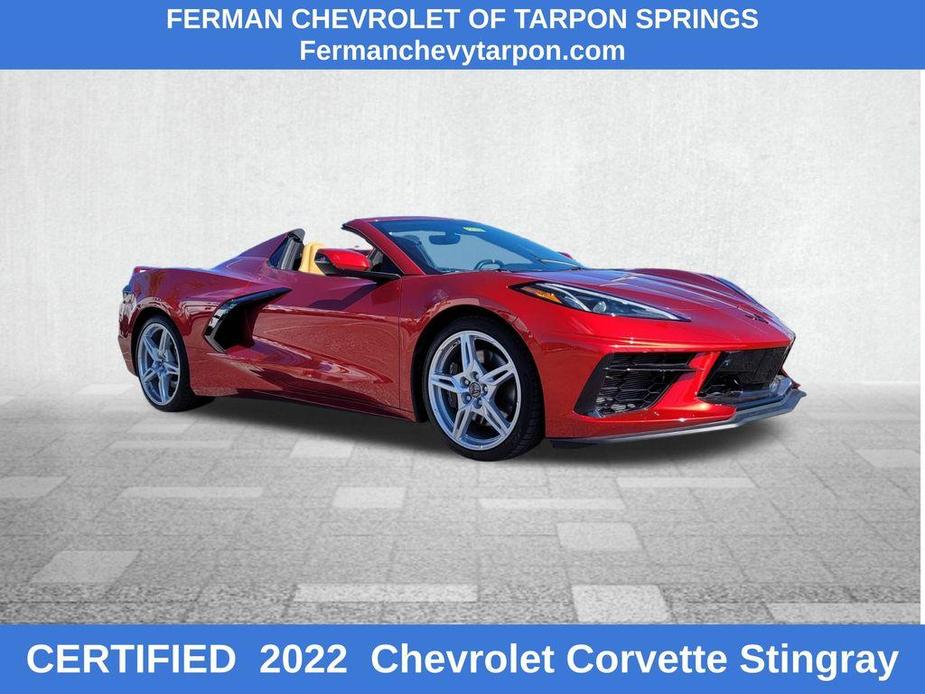 used 2022 Chevrolet Corvette car, priced at $71,000