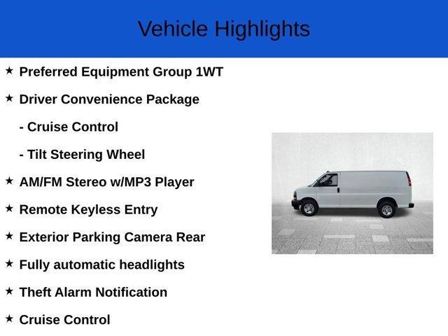 new 2024 Chevrolet Express 2500 car, priced at $47,377