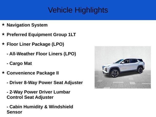 new 2026 Chevrolet Equinox car, priced at $30,445