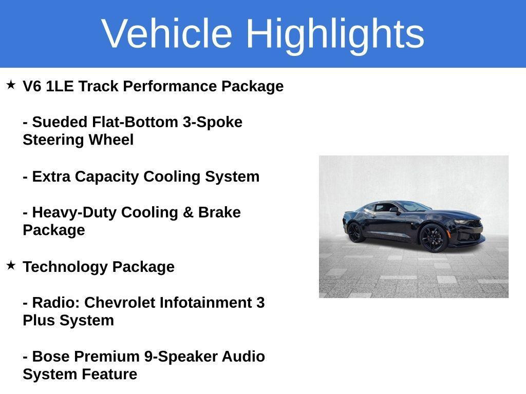 used 2021 Chevrolet Camaro car, priced at $27,331