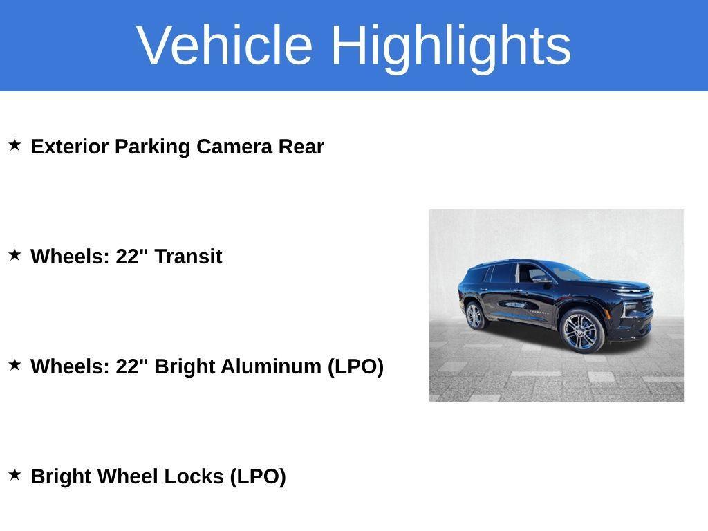 used 2025 Chevrolet Traverse car, priced at $52,000