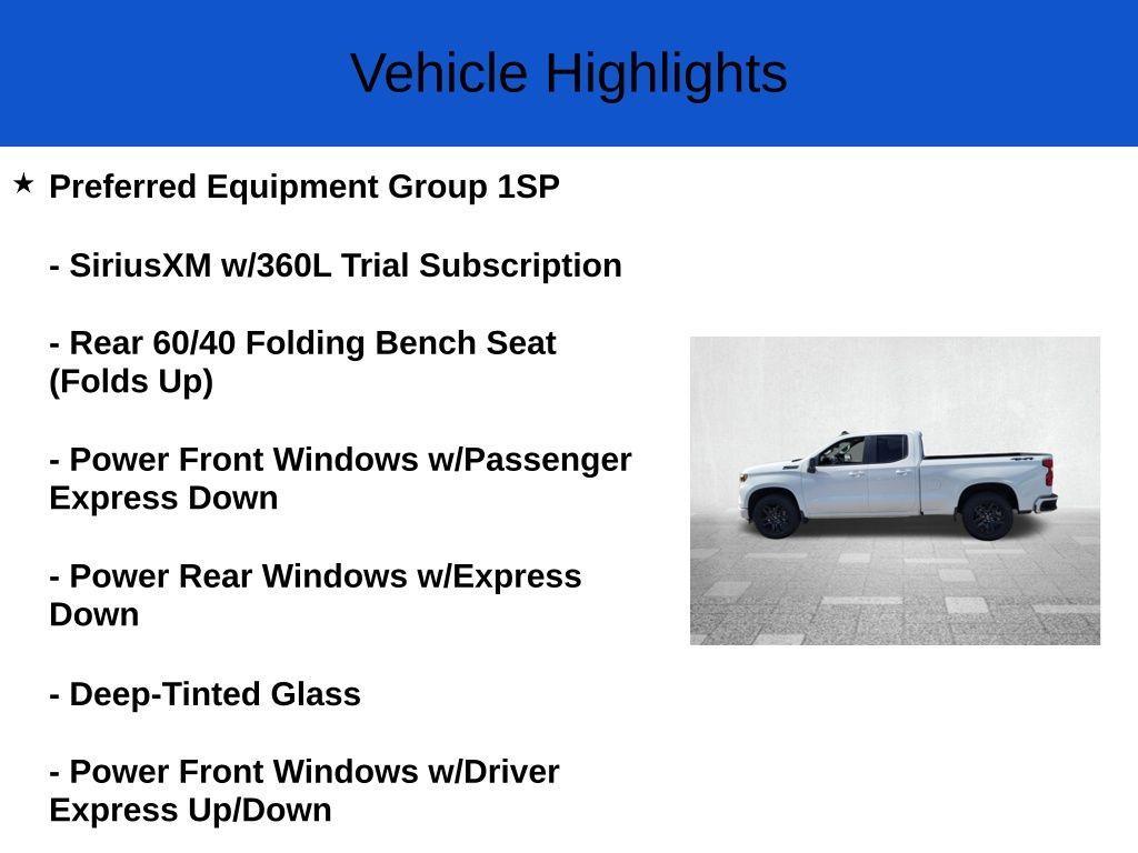new 2025 Chevrolet Silverado 1500 car, priced at $53,580