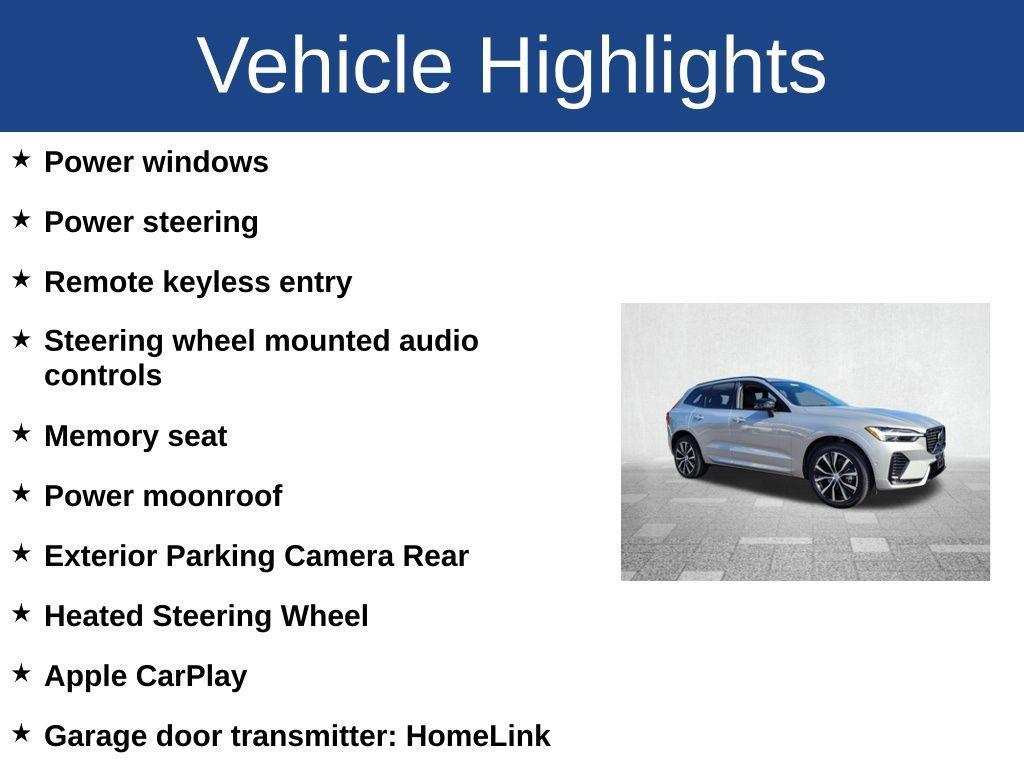 used 2024 Volvo XC60 car, priced at $38,500