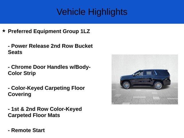 new 2025 Chevrolet Tahoe car, priced at $75,620