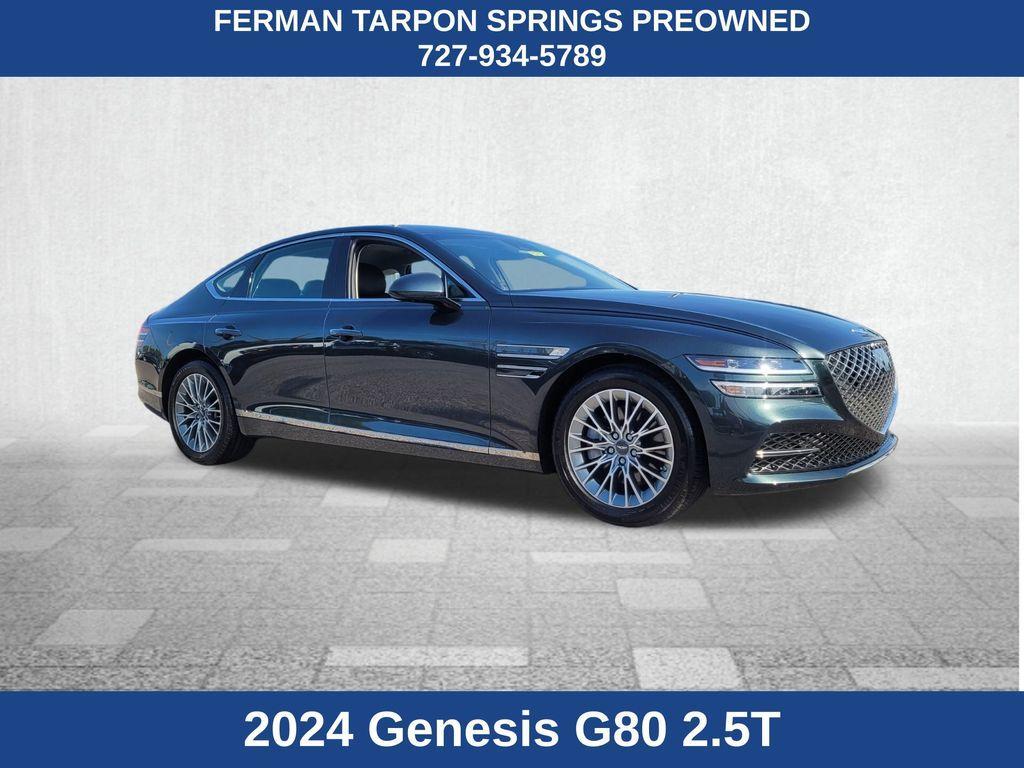 used 2024 Genesis G80 car, priced at $38,351