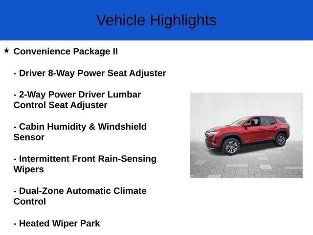 new 2026 Chevrolet Equinox car, priced at $30,810