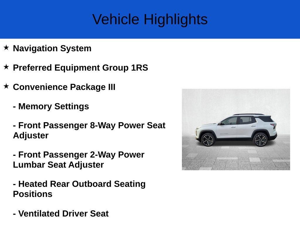new 2026 Chevrolet Equinox car, priced at $35,665