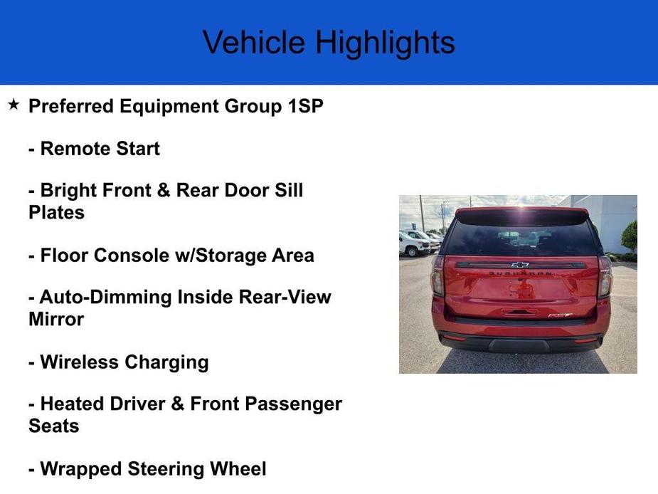 new 2024 Chevrolet Suburban car, priced at $77,565