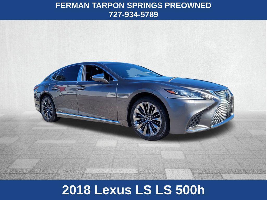 used 2018 Lexus LS 500h car, priced at $40,000