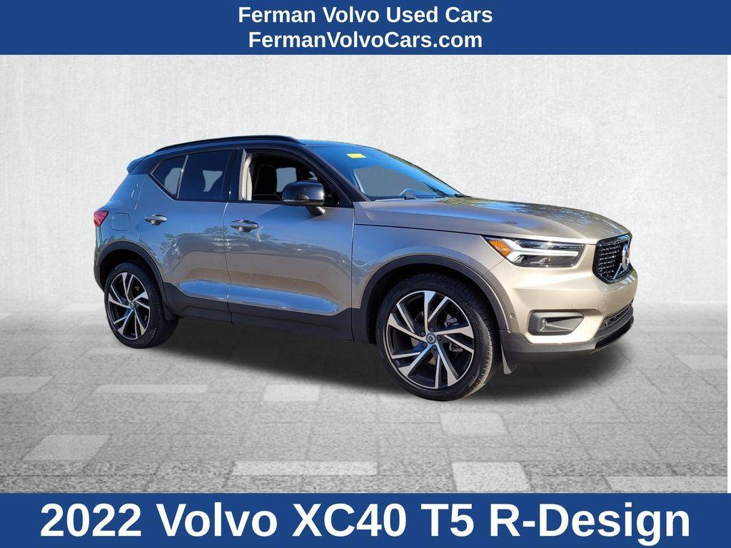 used 2022 Volvo XC40 car, priced at $30,900
