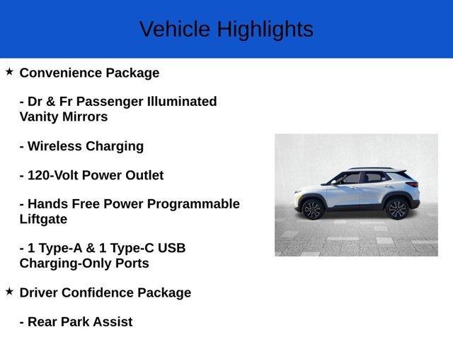 new 2025 Chevrolet TrailBlazer car, priced at $31,650