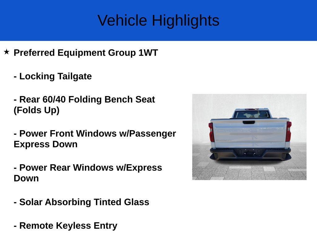 new 2024 Chevrolet Silverado 1500 car, priced at $34,145