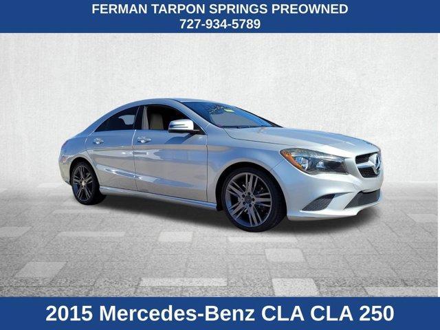 used 2015 Mercedes-Benz CLA-Class car, priced at $13,751