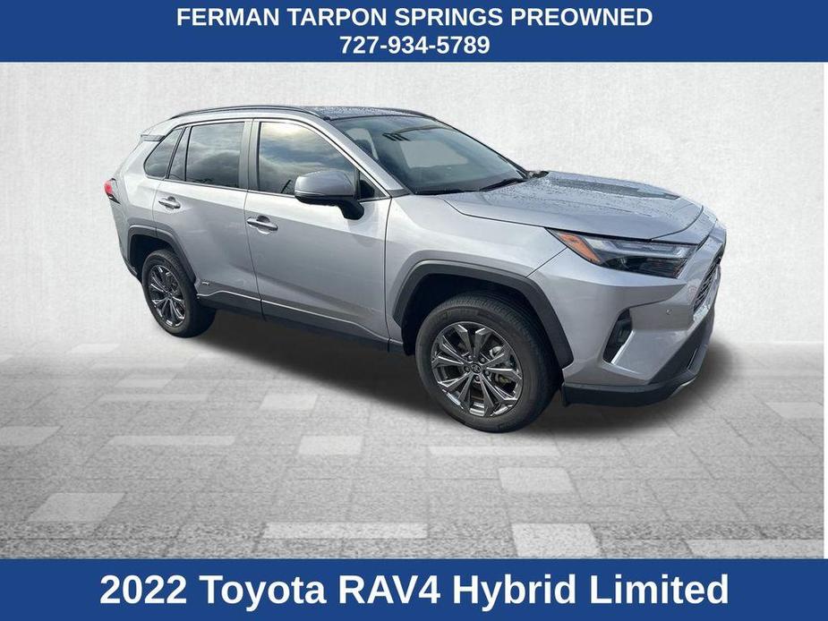 used 2022 Toyota RAV4 Hybrid car, priced at $33,000