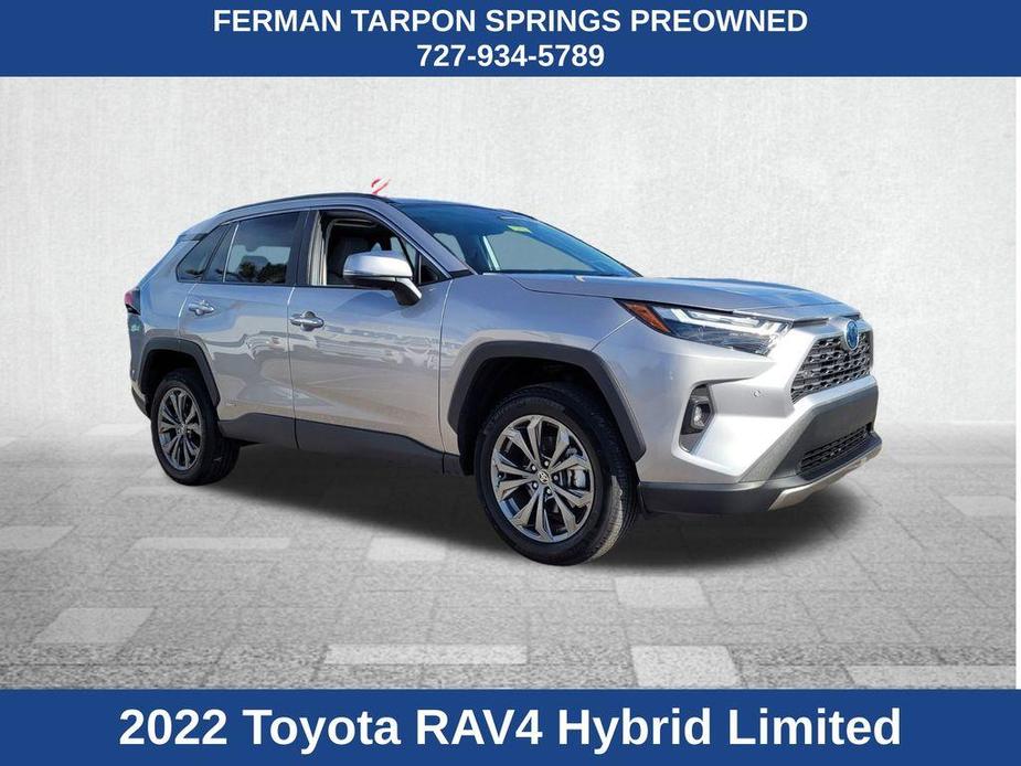 used 2022 Toyota RAV4 Hybrid car, priced at $33,000