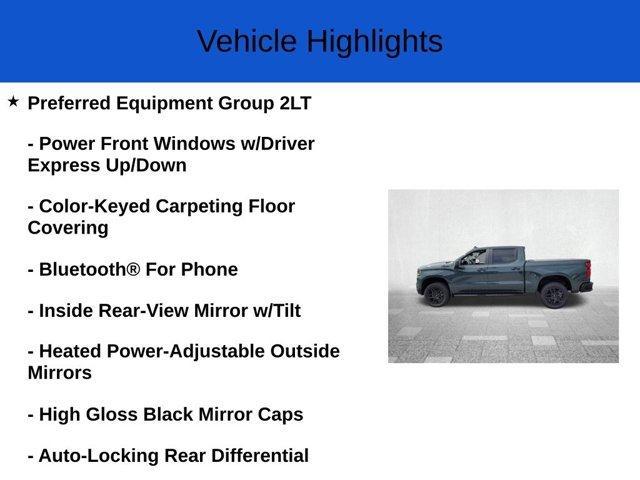 new 2025 Chevrolet Silverado 1500 car, priced at $62,629