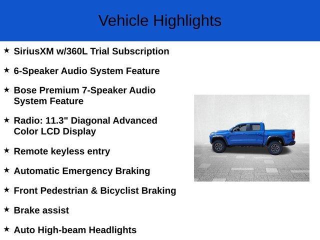 new 2026 Chevrolet Colorado car, priced at $52,620