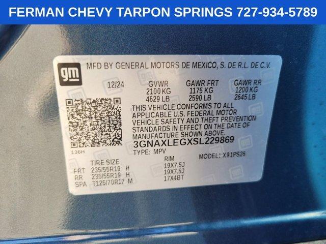 new 2025 Chevrolet Equinox car, priced at $31,430
