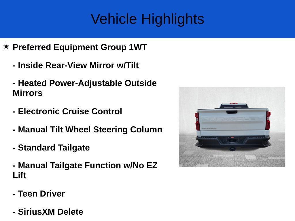 new 2025 Chevrolet Silverado 1500 car, priced at $32,310