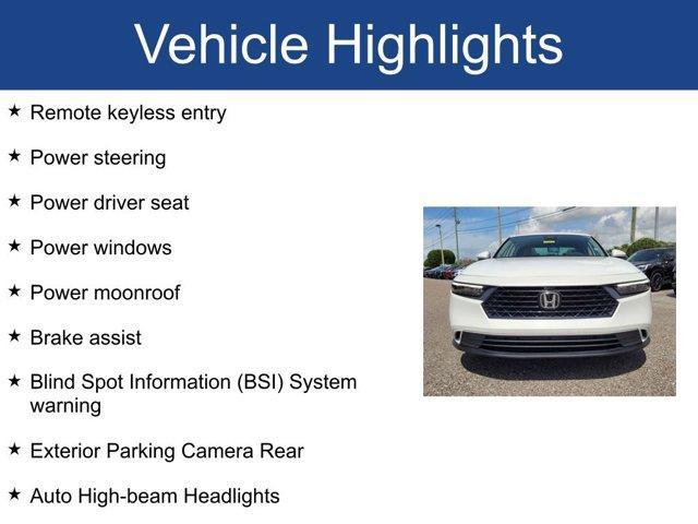 used 2023 Honda Accord car, priced at $24,661
