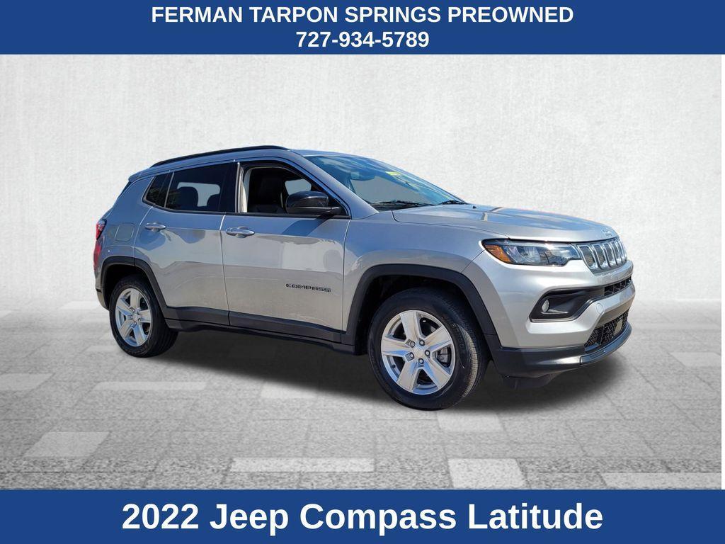used 2022 Jeep Compass car, priced at $18,000