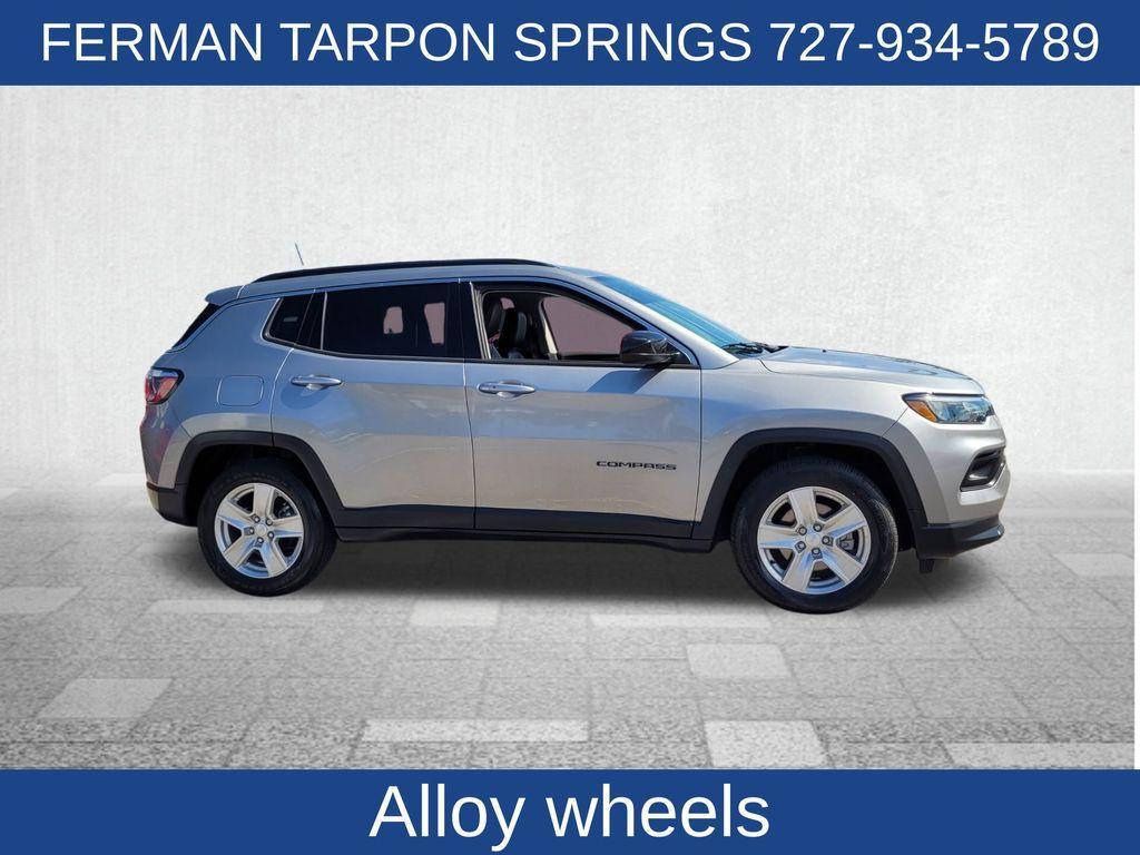 used 2022 Jeep Compass car, priced at $18,000