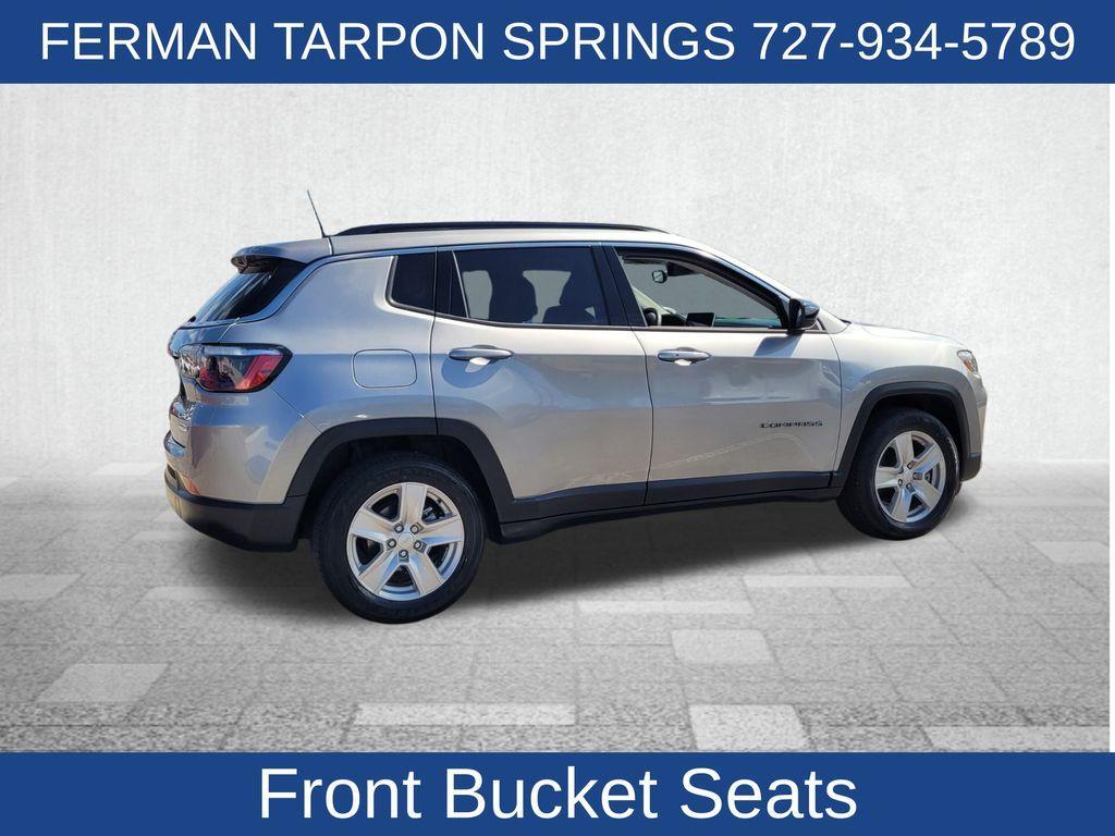 used 2022 Jeep Compass car, priced at $18,000
