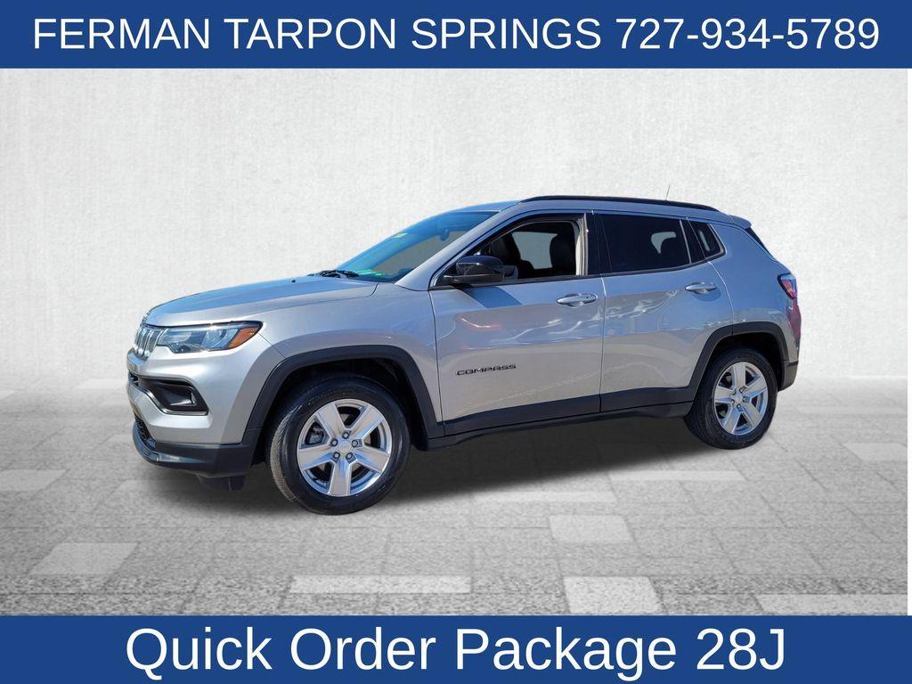 used 2022 Jeep Compass car, priced at $18,000