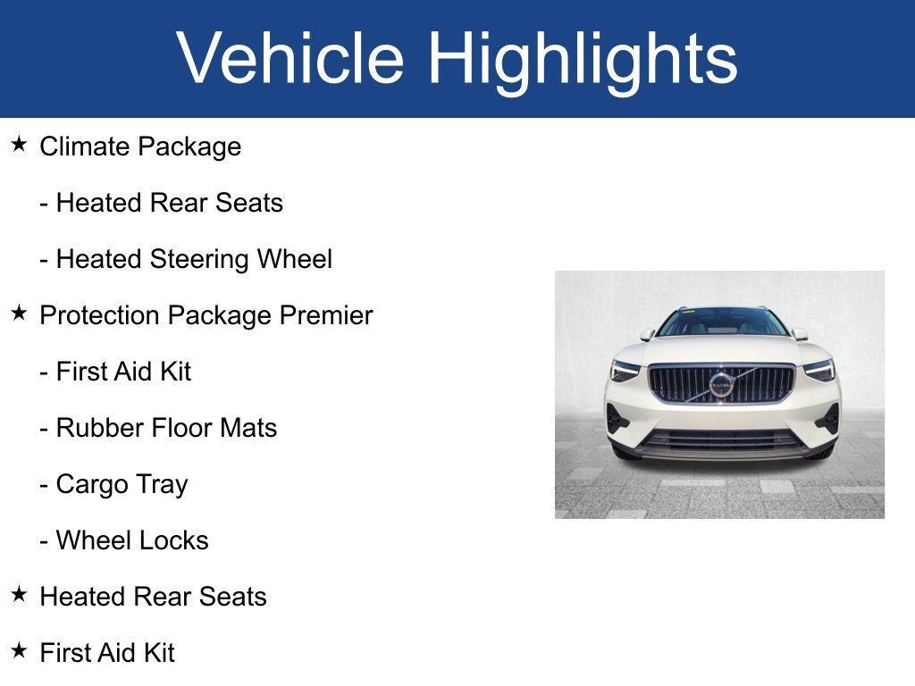 used 2025 Volvo XC40 car, priced at $46,000