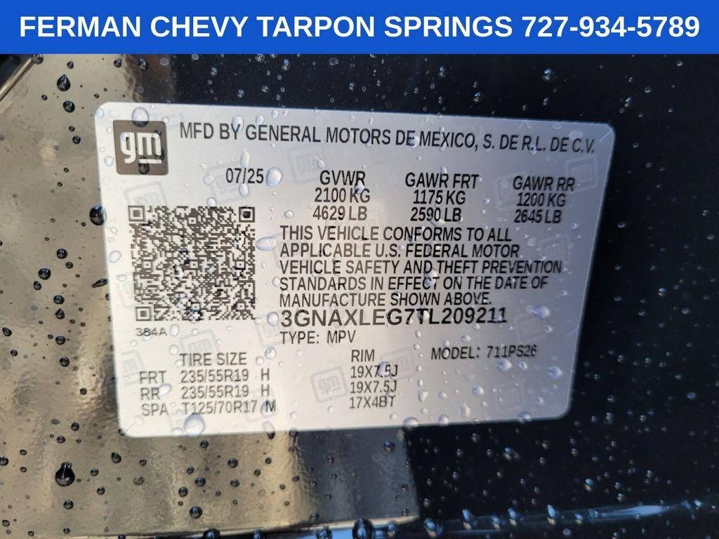 new 2026 Chevrolet Equinox car, priced at $32,395