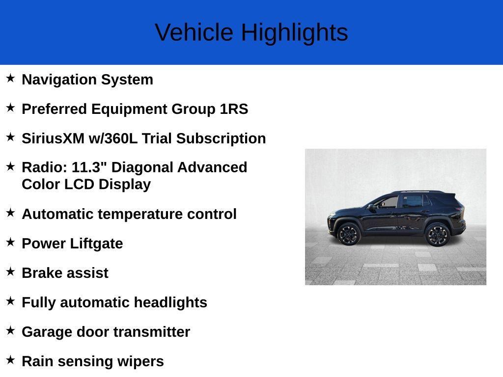 new 2026 Chevrolet Equinox car, priced at $32,395