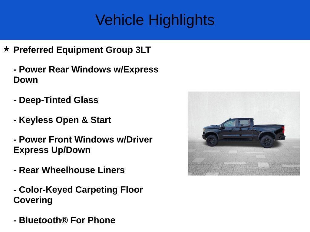 new 2025 Chevrolet Silverado 1500 car, priced at $69,895