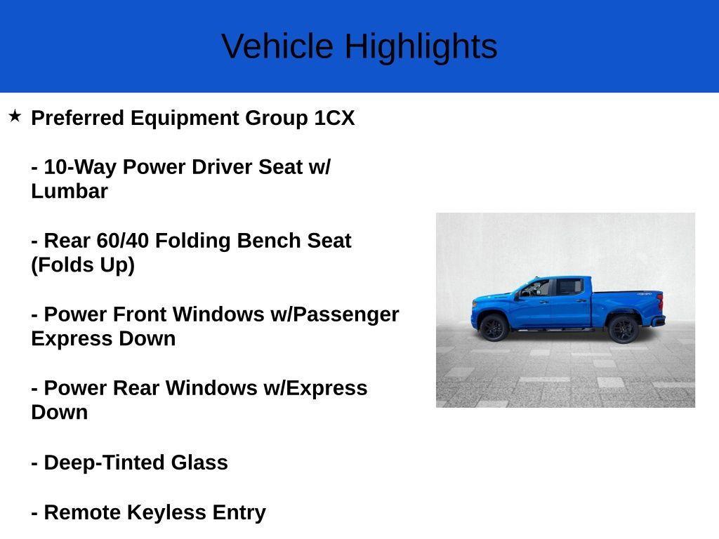 new 2025 Chevrolet Silverado 1500 car, priced at $44,545