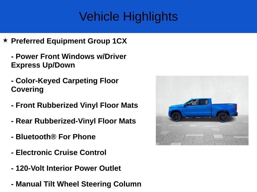 new 2025 Chevrolet Silverado 1500 car, priced at $44,545