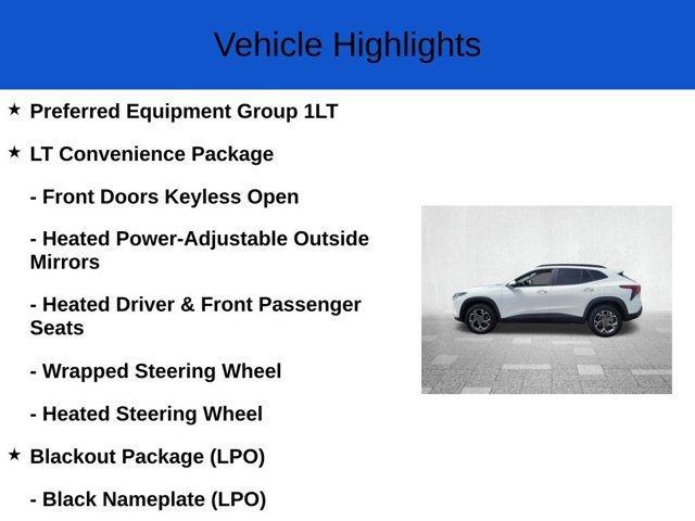 new 2025 Chevrolet Trax car, priced at $24,730
