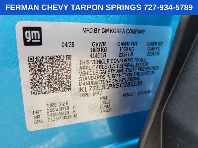 new 2025 Chevrolet Trax car, priced at $25,085