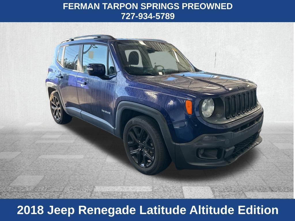 used 2018 Jeep Renegade car, priced at $13,500