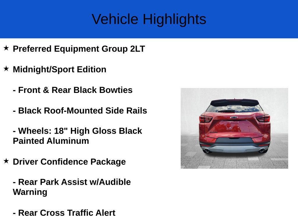 new 2025 Chevrolet Blazer car, priced at $34,975