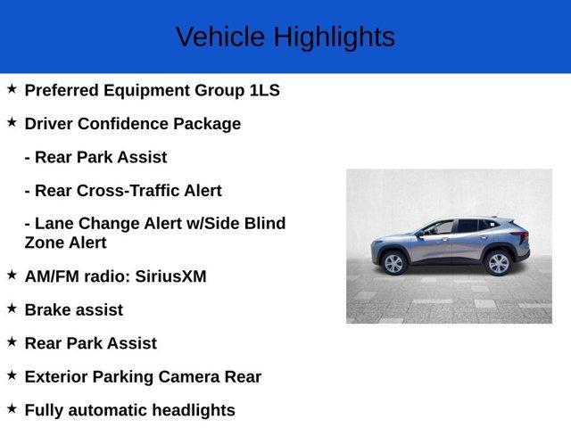 new 2025 Chevrolet Trax car, priced at $20,190