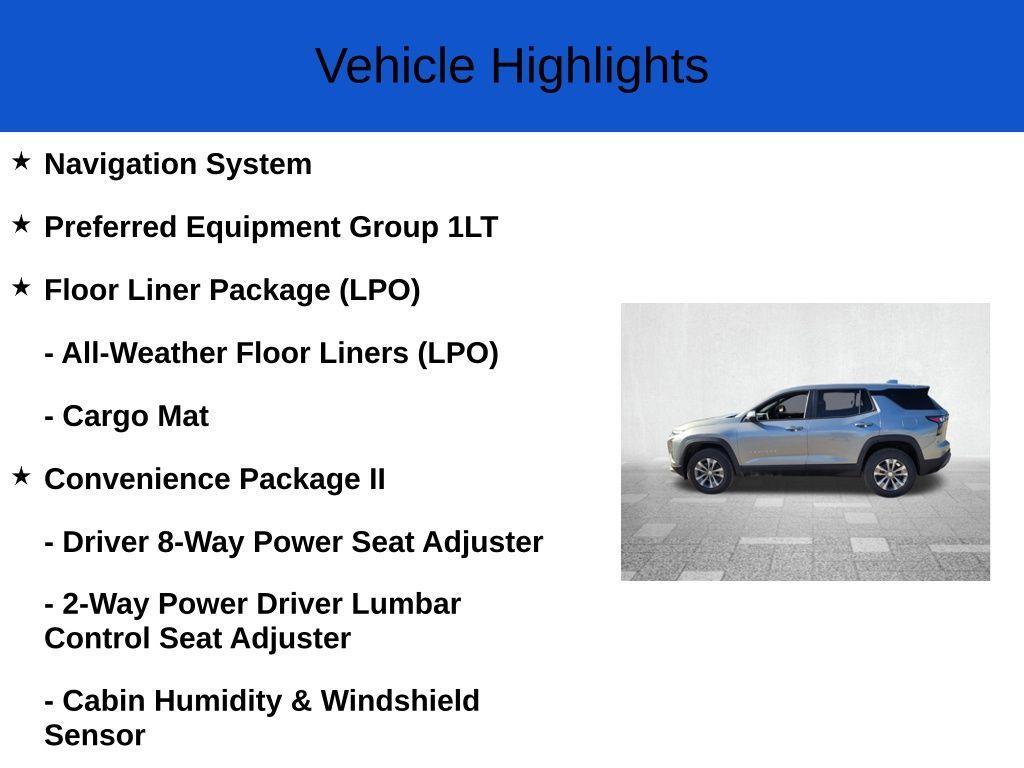 new 2026 Chevrolet Equinox car, priced at $29,370