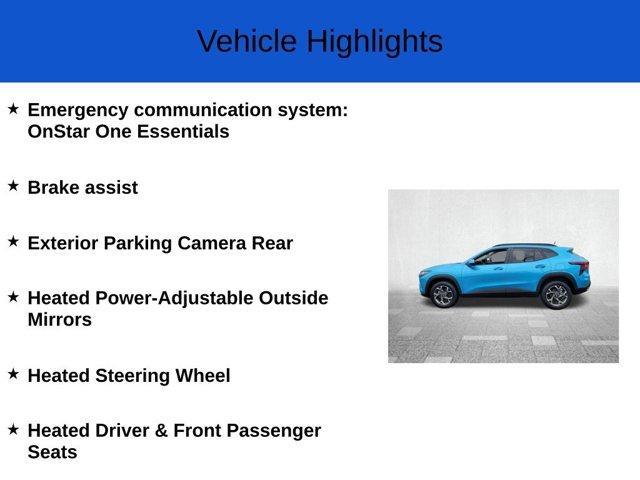 new 2025 Chevrolet Trax car, priced at $23,085