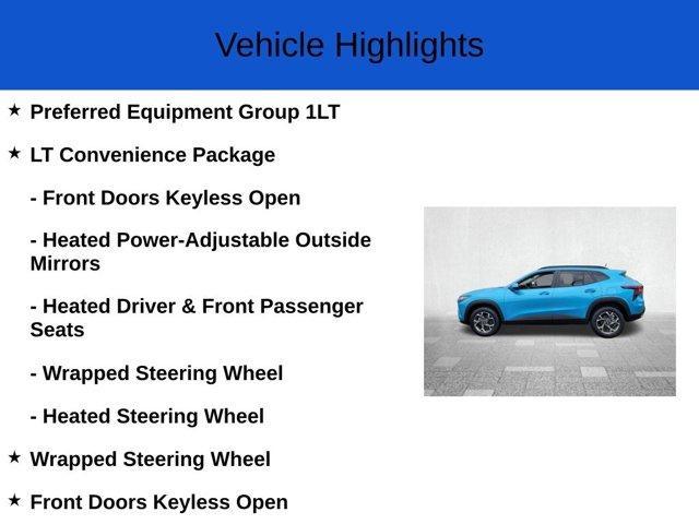 new 2025 Chevrolet Trax car, priced at $23,085