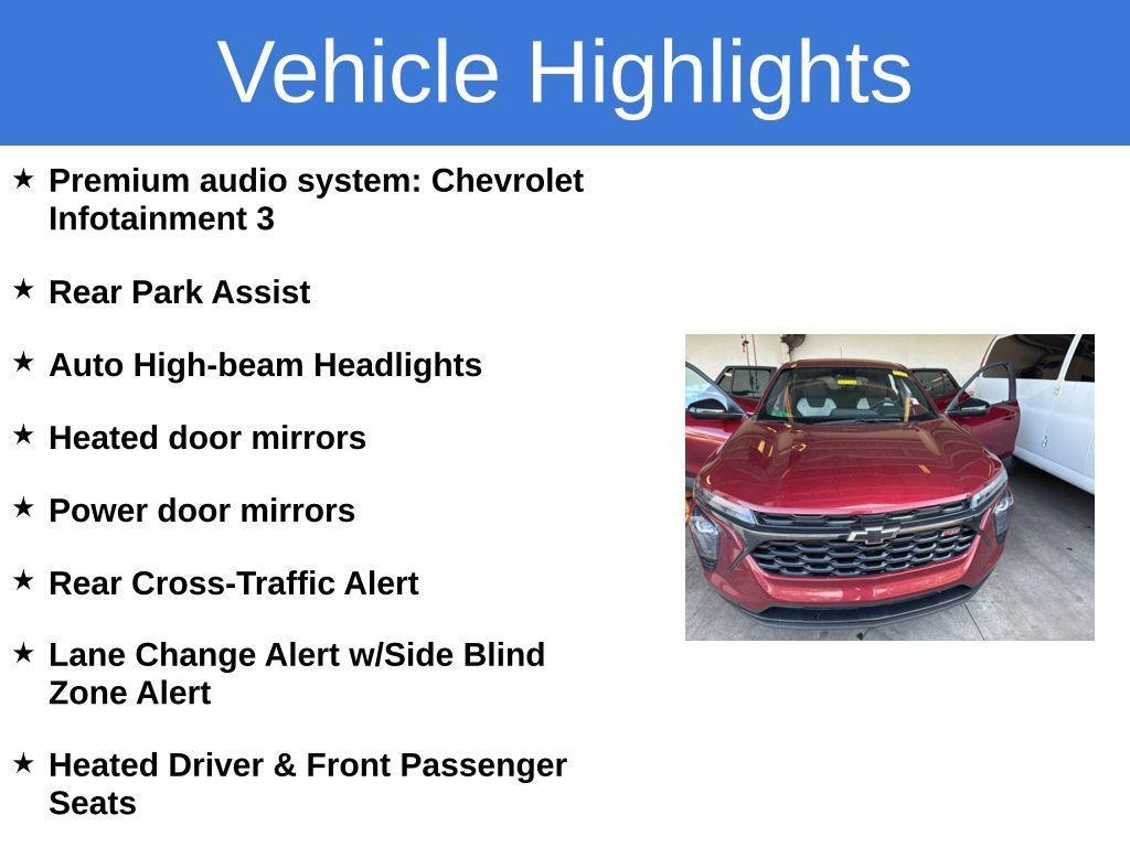used 2024 Chevrolet Trax car, priced at $19,551