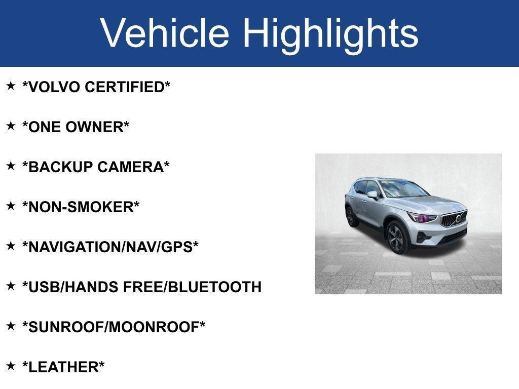 used 2023 Volvo XC40 car, priced at $33,500