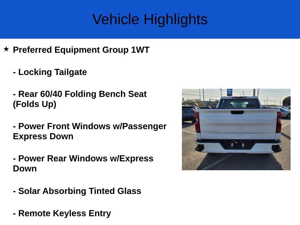 new 2024 Chevrolet Silverado 1500 car, priced at $34,145